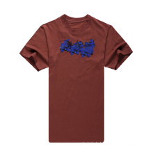 Weiche Baumwoll Applique T Shirt Verteilung